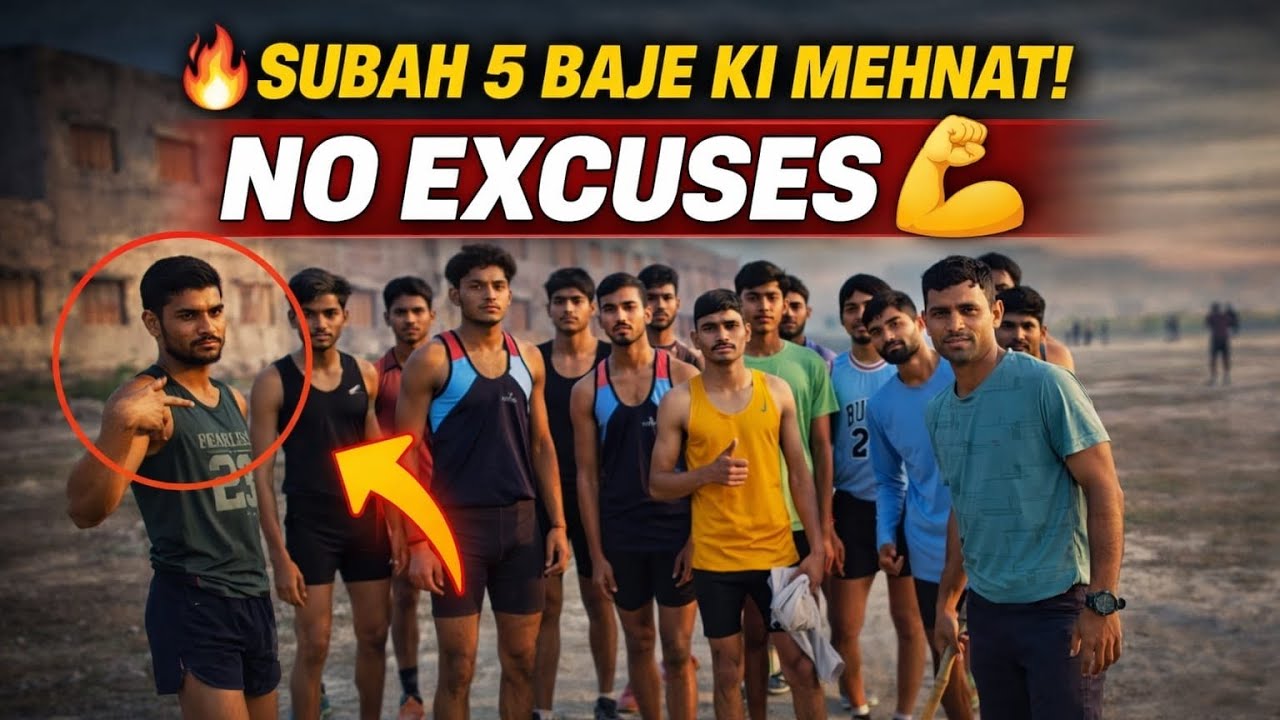 No Excuse morning ☀️ l army running workout 