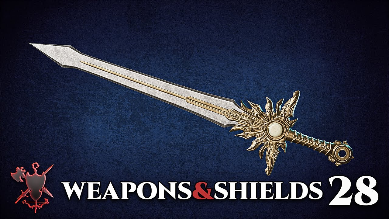 Weapons & Shields / 28 - Blender 2.81