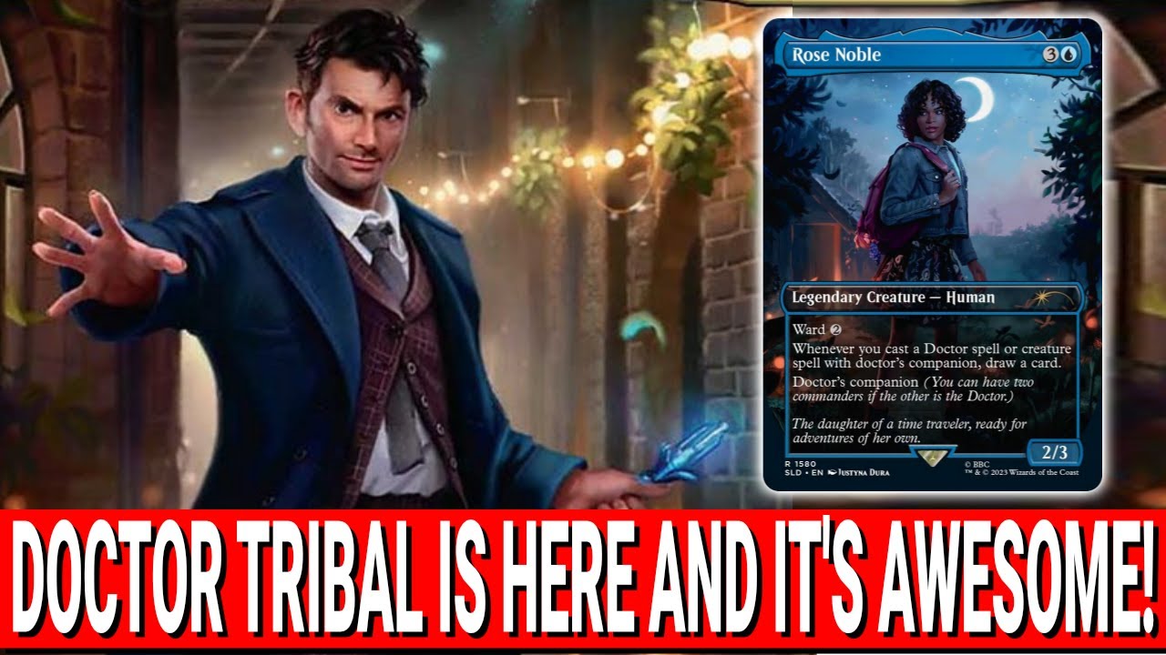 EDH/Commander The Fourteenth Doctor and Rose Noble Deck Tech Card by Card
