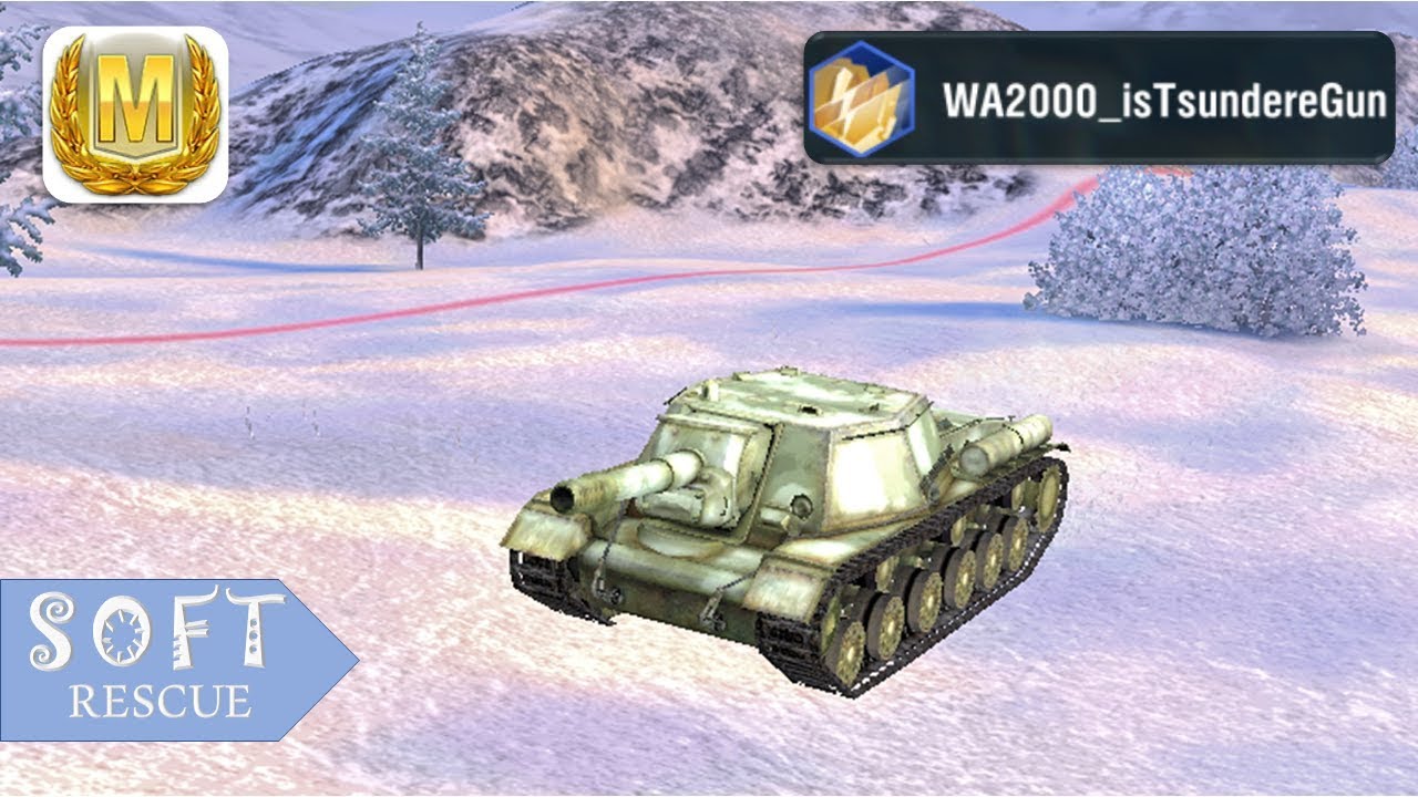 SU-152: 5300 Damage , 5 Frags (1vs4) - WOT BLITZ -