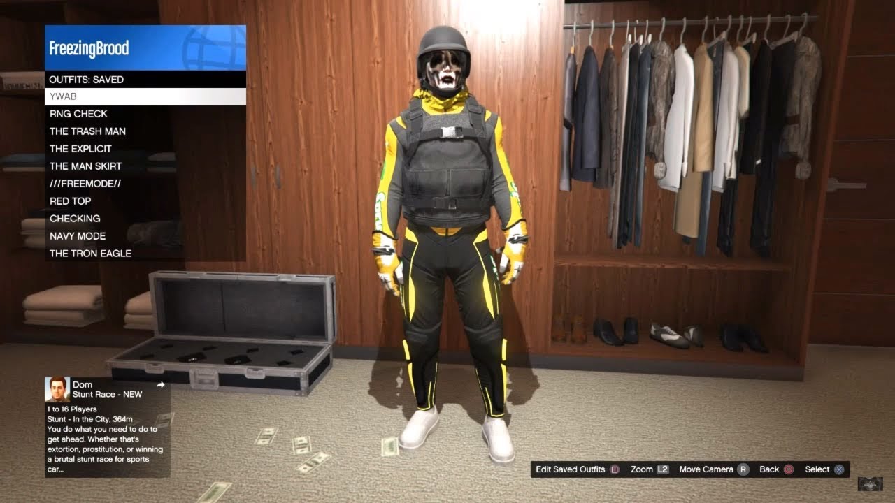 GTA 5 ONLINE MY 9 OUTFIT COMPONENTS(PLEASE READ DESCRIPTION)