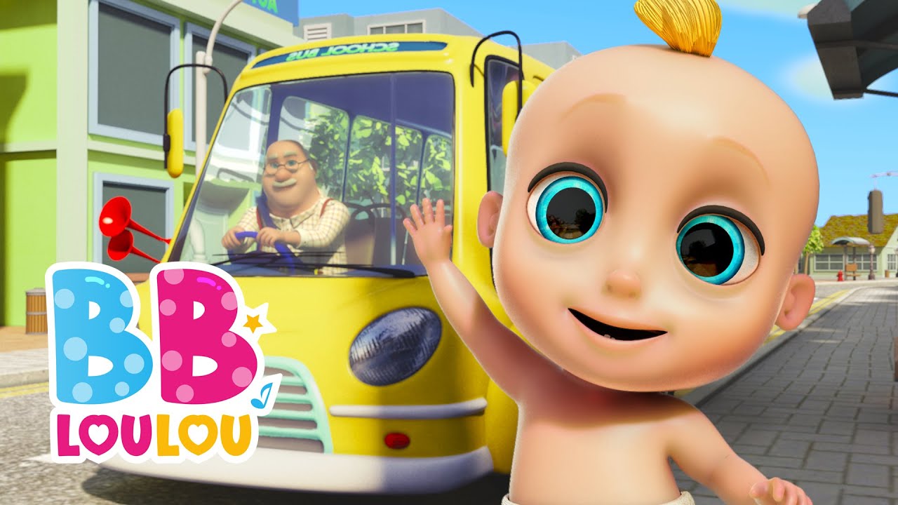 Les roues de l'autobus - Les plus belles comptines pour b&eacute;b&eacute; | BB LouLou