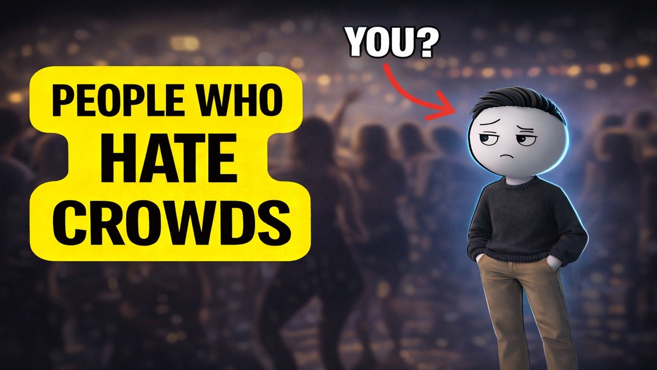 Why Rare People Hate Crowds | Psychology Of People Who Hate Crowds |