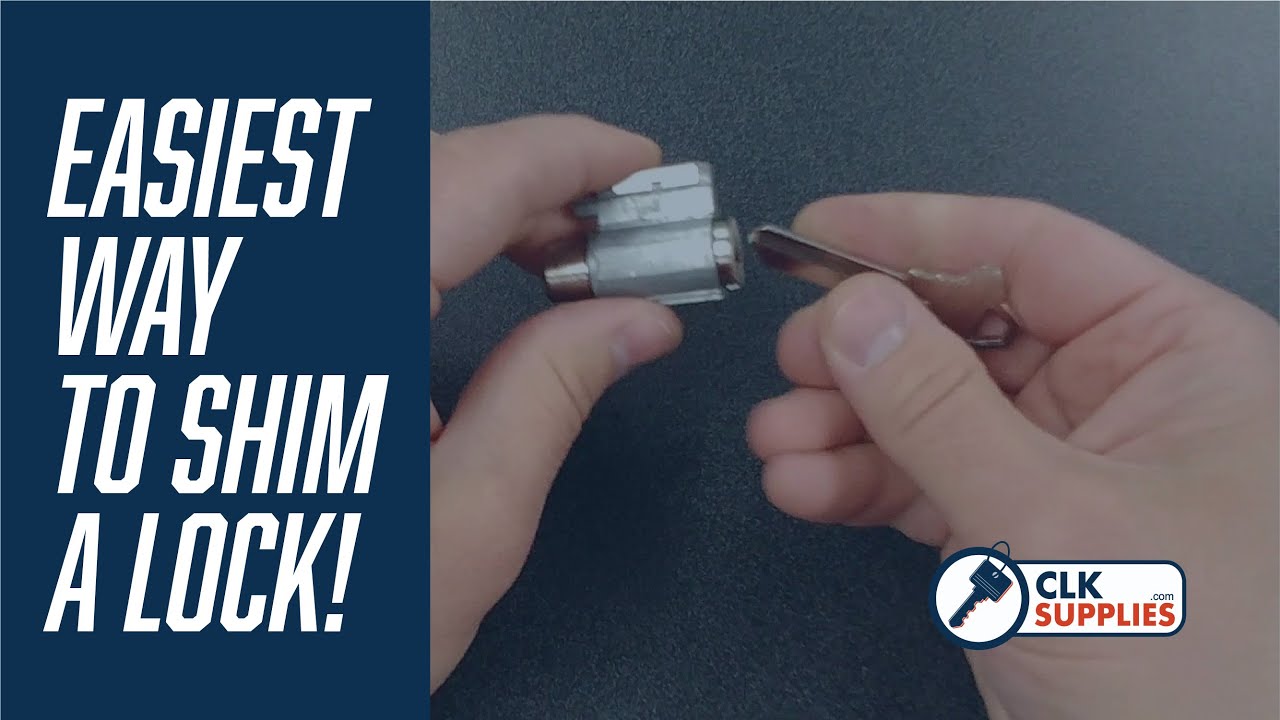 Lock Shim Tool- The easier and faster way to shim a lock!