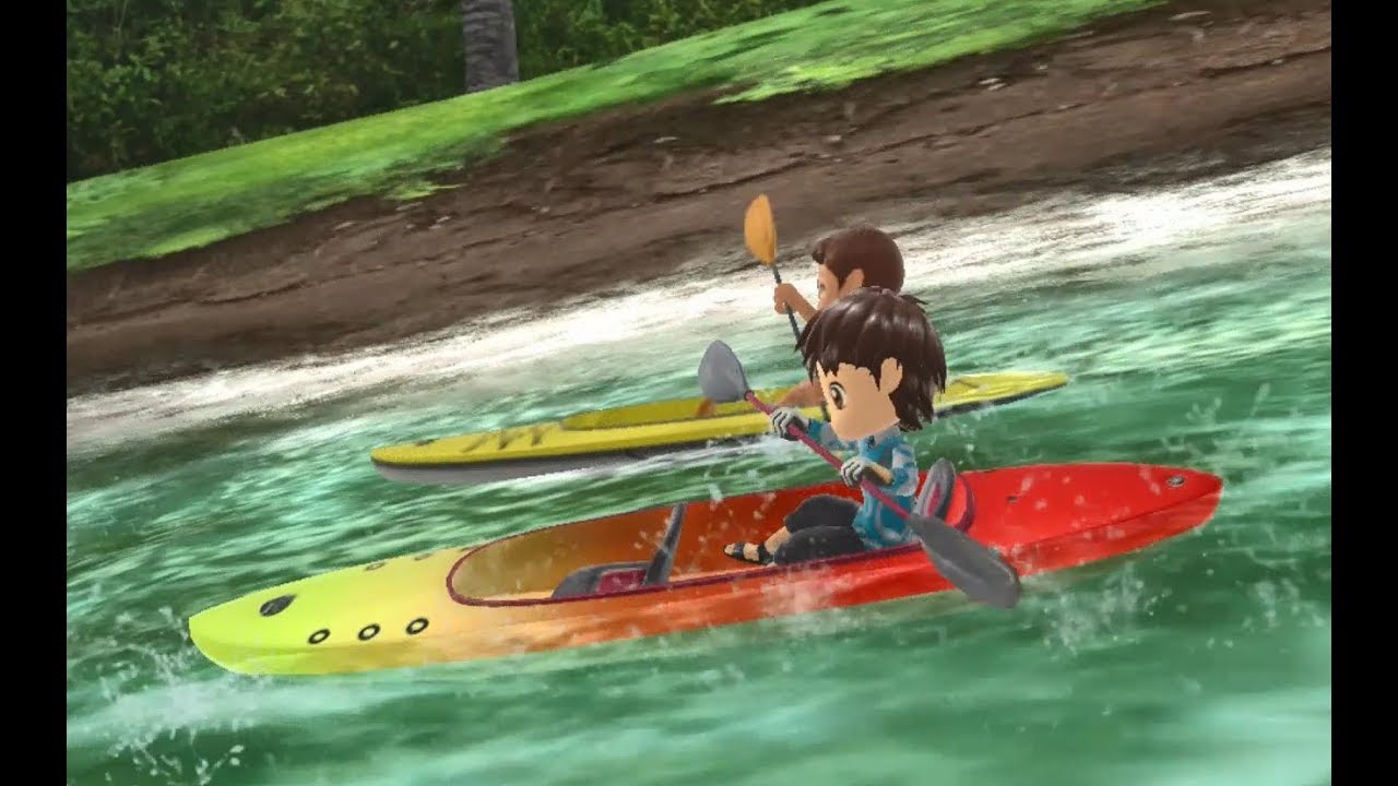 Go Vacation (Nintendo Switch) - River Race (Kayaking)