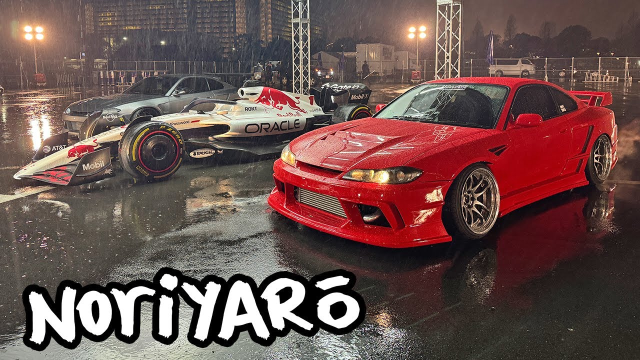 Pulled my Nissan up to a Honda, and team drift at Final Bout Japan