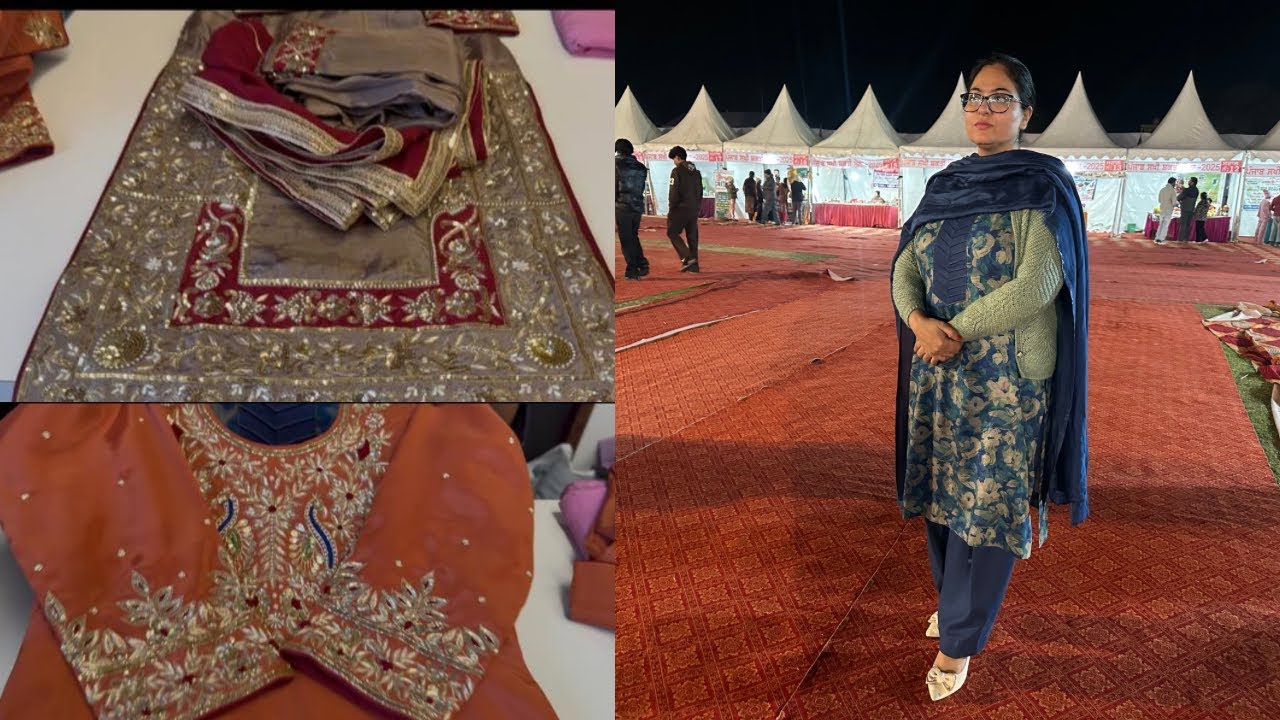 ਇਹ ਪ੍ਰਿੰਟ ਤੇ ਕੱਪੜਾ ਸਿਰਫ ਭੈਣਾਂ ਦੇ ਬੁਟੀਕ ਤੇ || silk pasmaina print || by Bhaina Da Boutique 