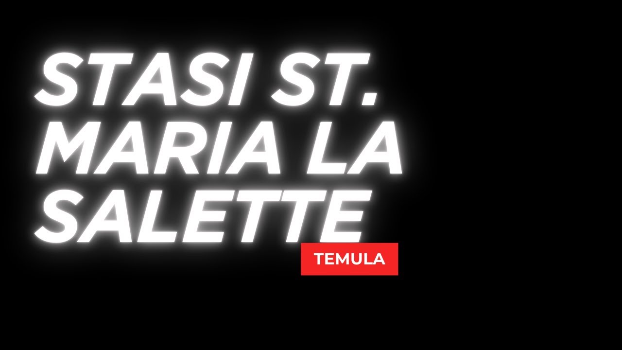 MISA PEMBERKATAN GEREJA KATOLIK TEMULA STASI ST. MARIA LA SALETTE