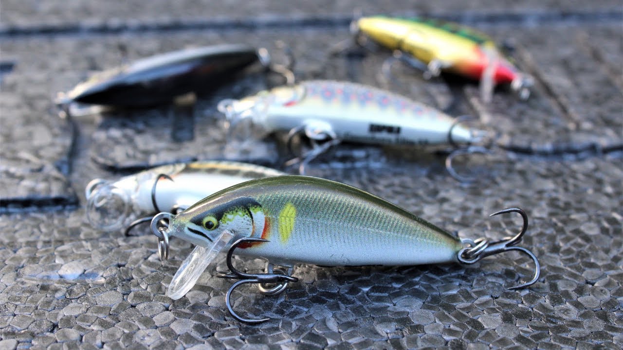 Spinning pe râu cu Rapala CountDown Elite 55