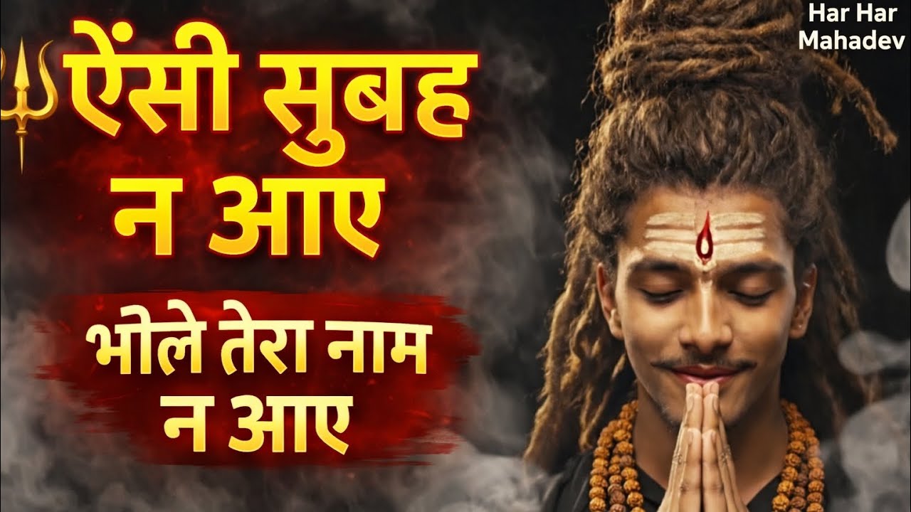 जिस दिन जुबां पे भोले तेरा नाम न आए | New Shiv Bhajan 2026 |Har Har Mahadev #shivbhajan #bhaktisong 