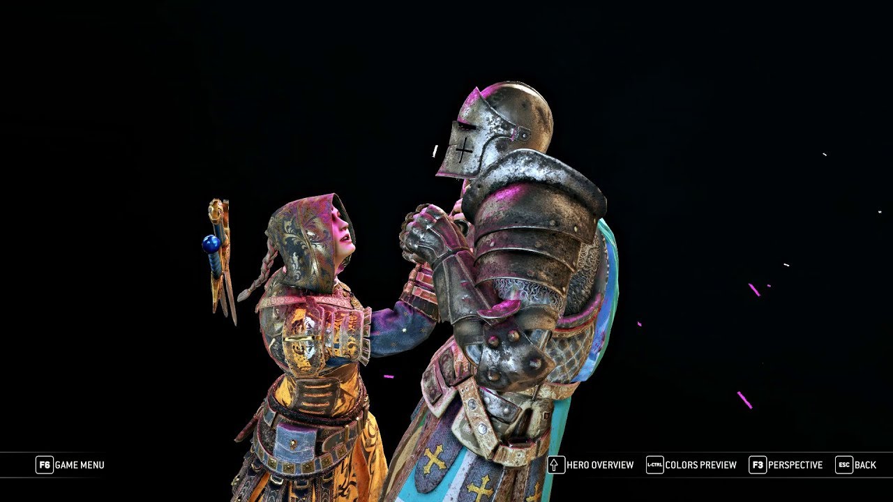 For Honor Peacekeeper performs Shugoki's Executions, Emotes and Signatures