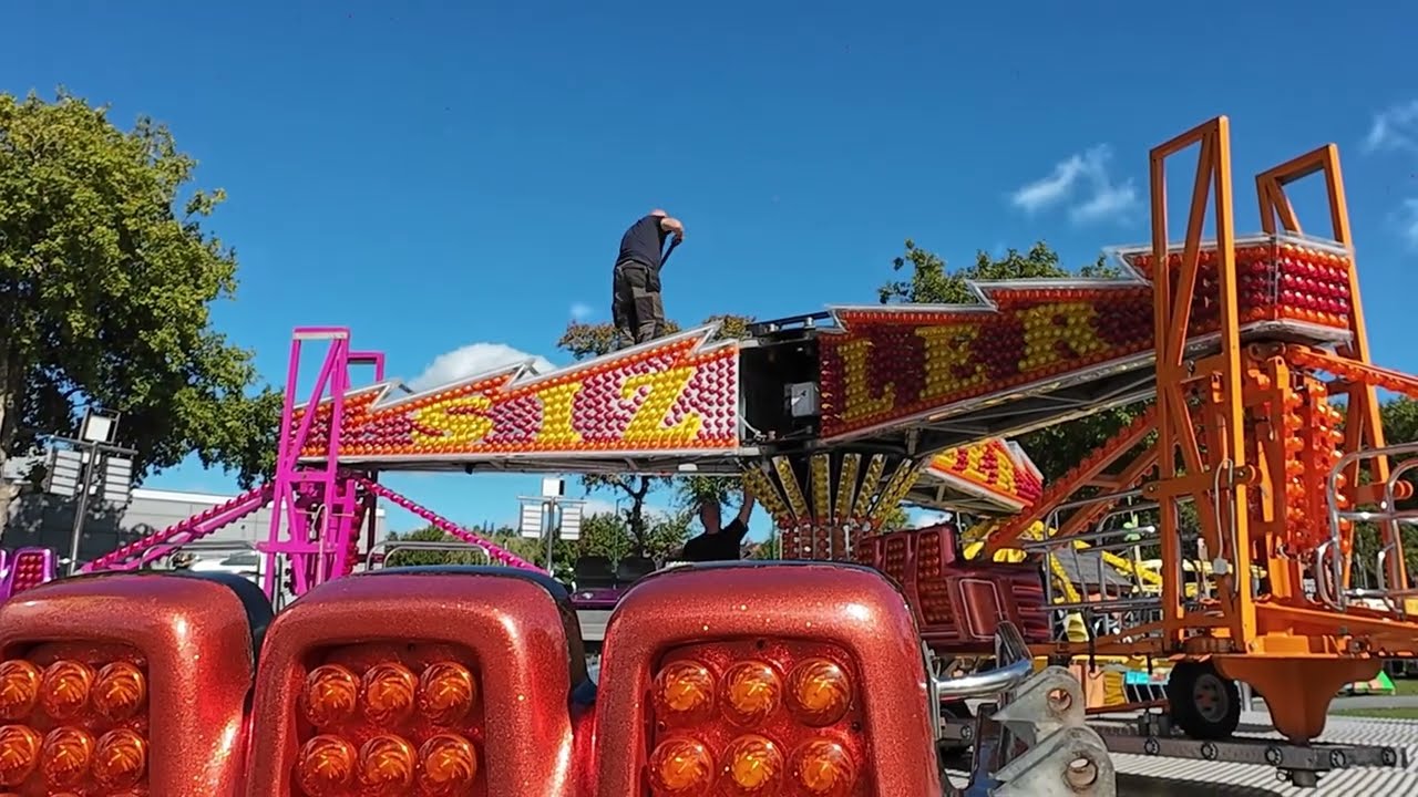 Nottingham Goose Fair Build Up | Day 3 Sunday Morning 21st September 2025