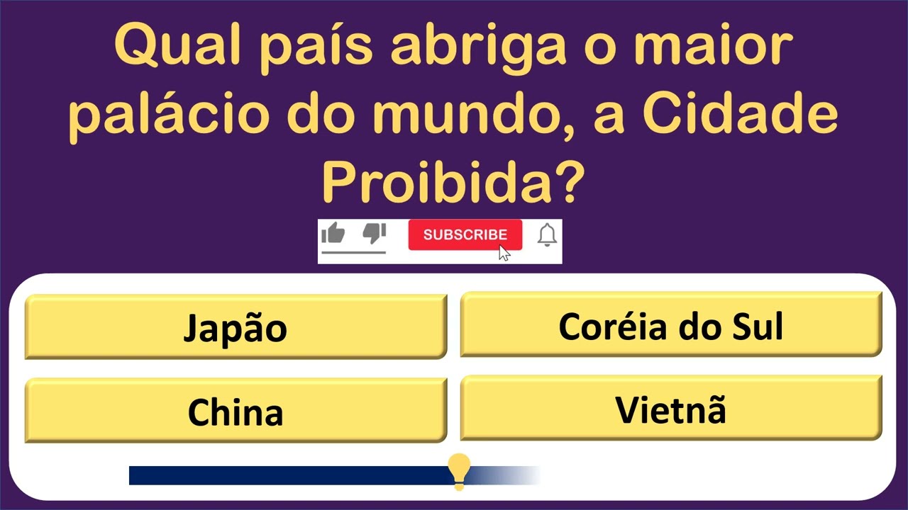🧠 VOCÊ É UM GÊNIO? Teste Seu Cérebro com 15 Perguntas de Conhecimentos Gerais!
