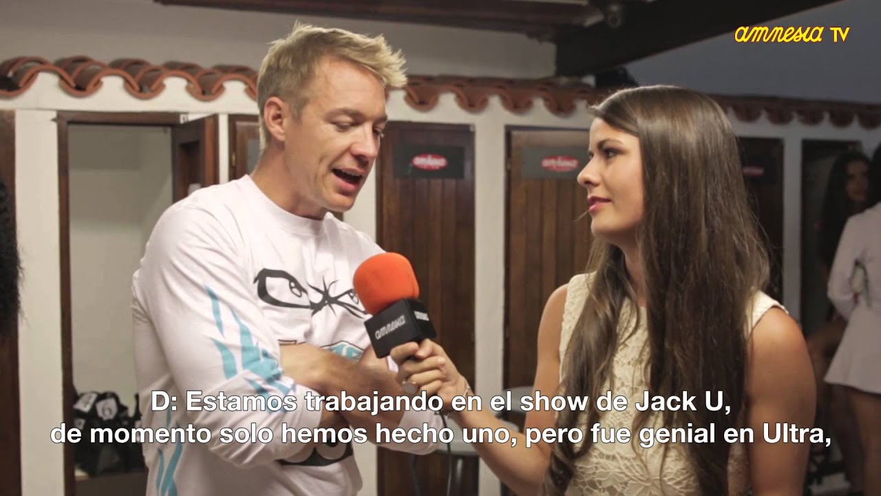 Interview Diplo @ AmnesiaTV 2014