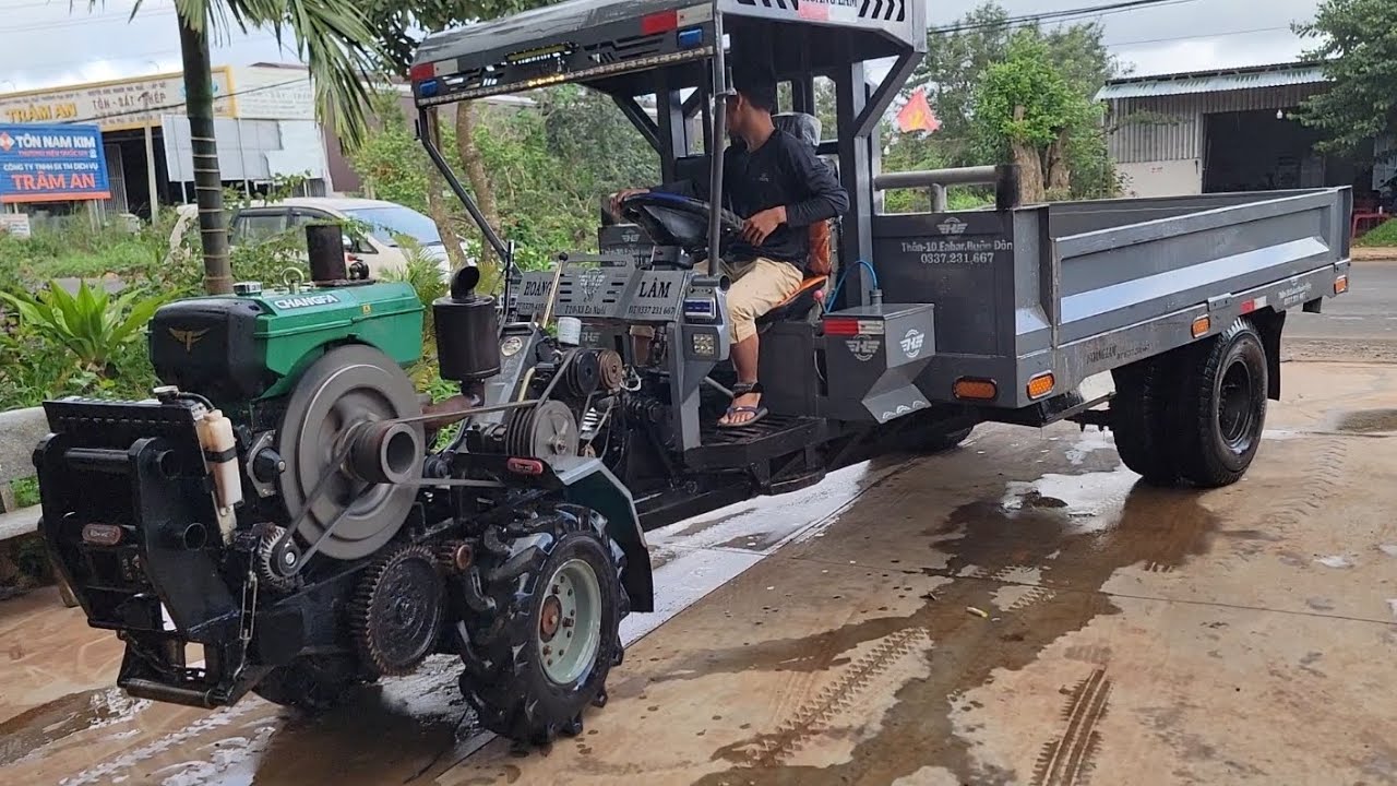 Tắm Táp Cho Em Voi Sắt Sau Bao Ngày Mưa Bão | Công Nông 2 Cầu