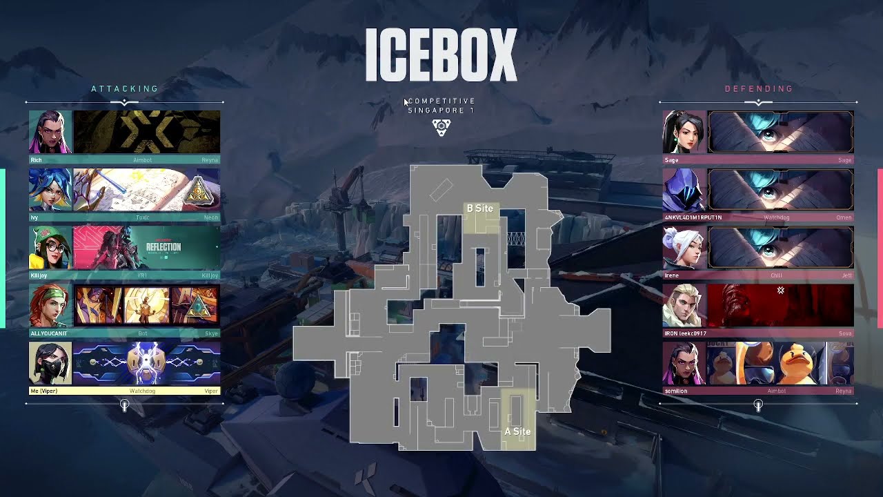 Valorant Viper Gameplay (Icebox)