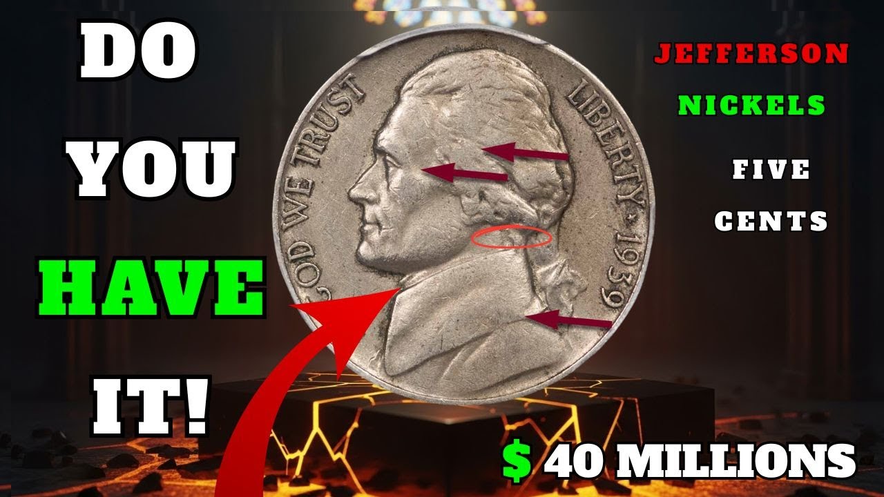 Top 7 Most Valuable Monticello 5 Cents Coins Hiding in Circulation Worth Up to $340K! 