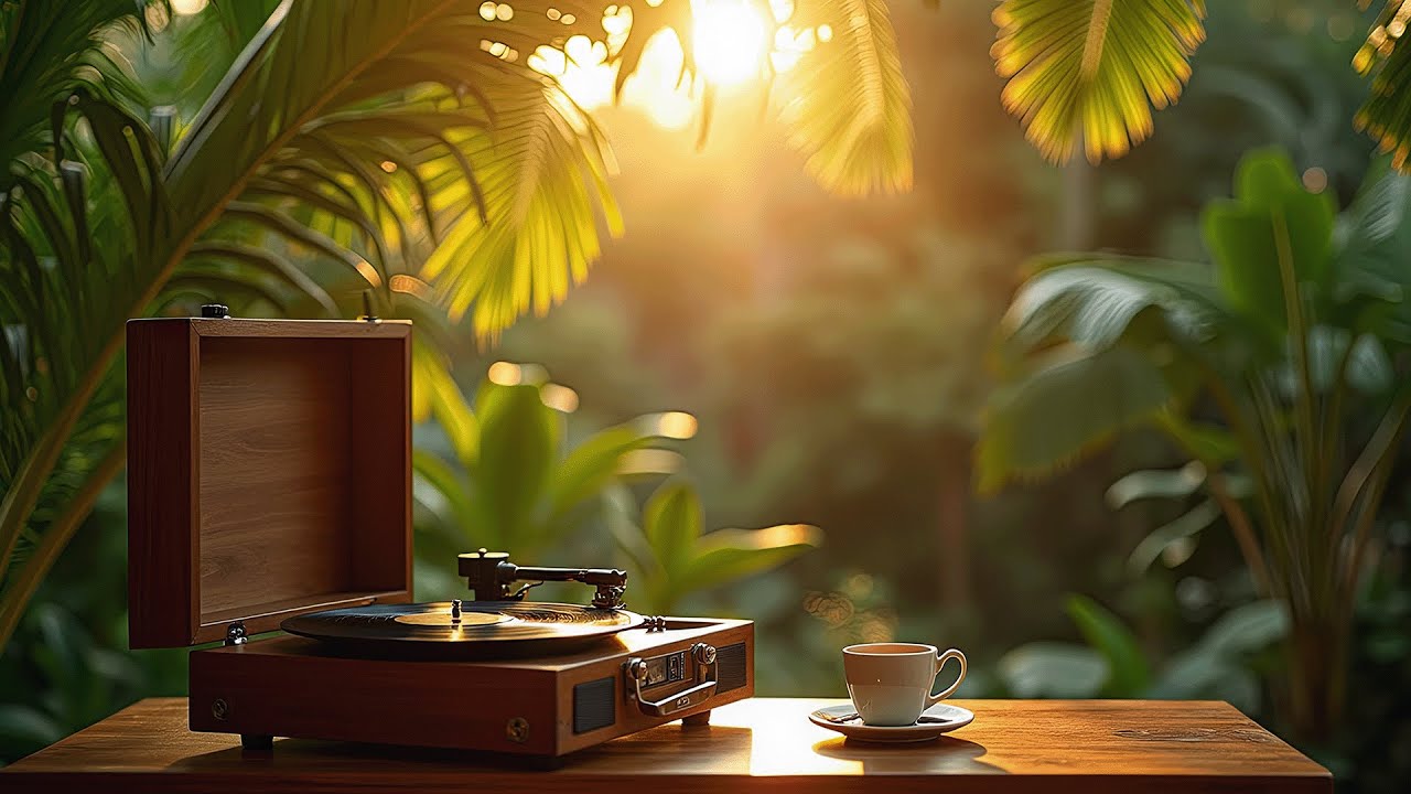 Vintage Smooth Jazz Vinyl | Tropical Background Music for Relaxing Moments