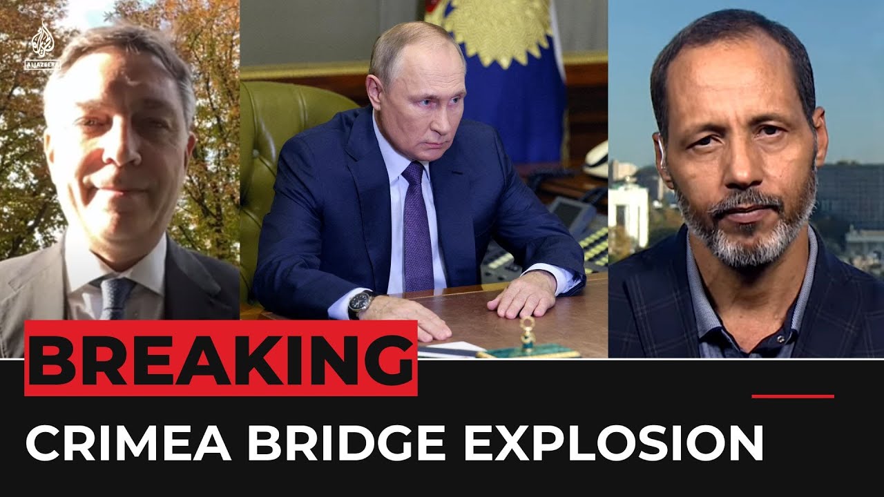 Putin accuses Ukraine of Crimea bridge blast &lsquo;terrorism&rsquo;