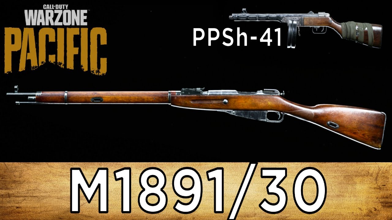 REALISM - M1891/30 (3-Line Rifle) & PPSh-41 on Warzone Pacific Caldera Resurgence Gameplay (PS5)