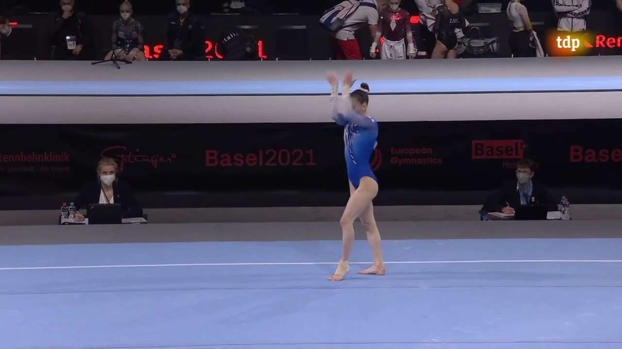 Lihie Raz. 2021 European Championships. AA. FX