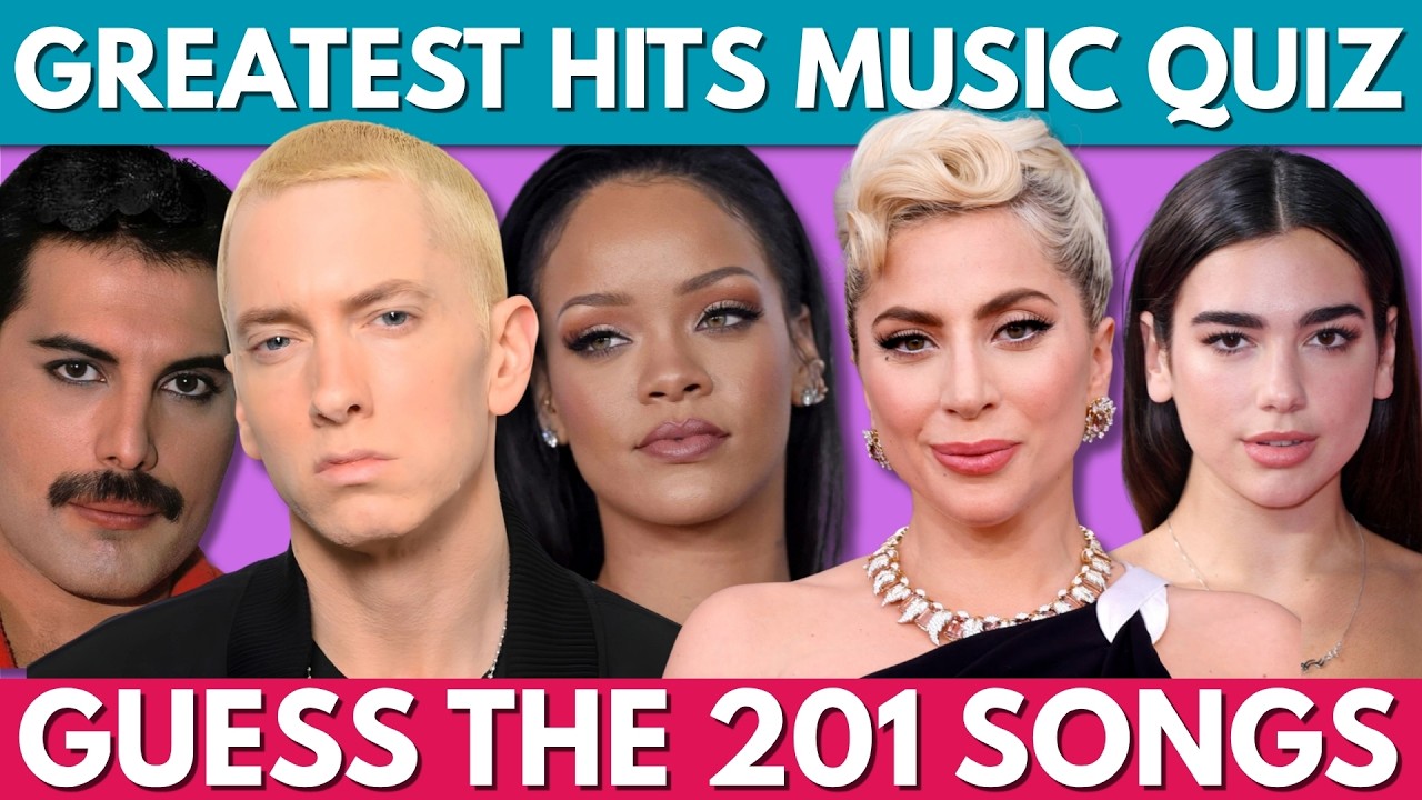 GUESS THE 201 SONGS EVERYONE KNOWS 🎶 🤔 | Song Quiz