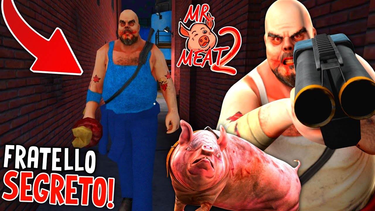 IL FRATELLO SEGRETO del MACELLAIO 😃 MR MEAT 2 - Ken Mod [Gameplay ITA]