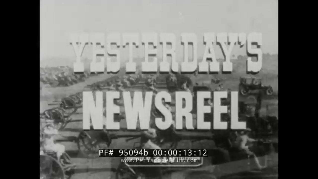 “ YESTERDAY’S NEWSREEL ”  PROFILE OF OIL BARON JOHN D. ROCKEFELLER    LOVE METER     95094b