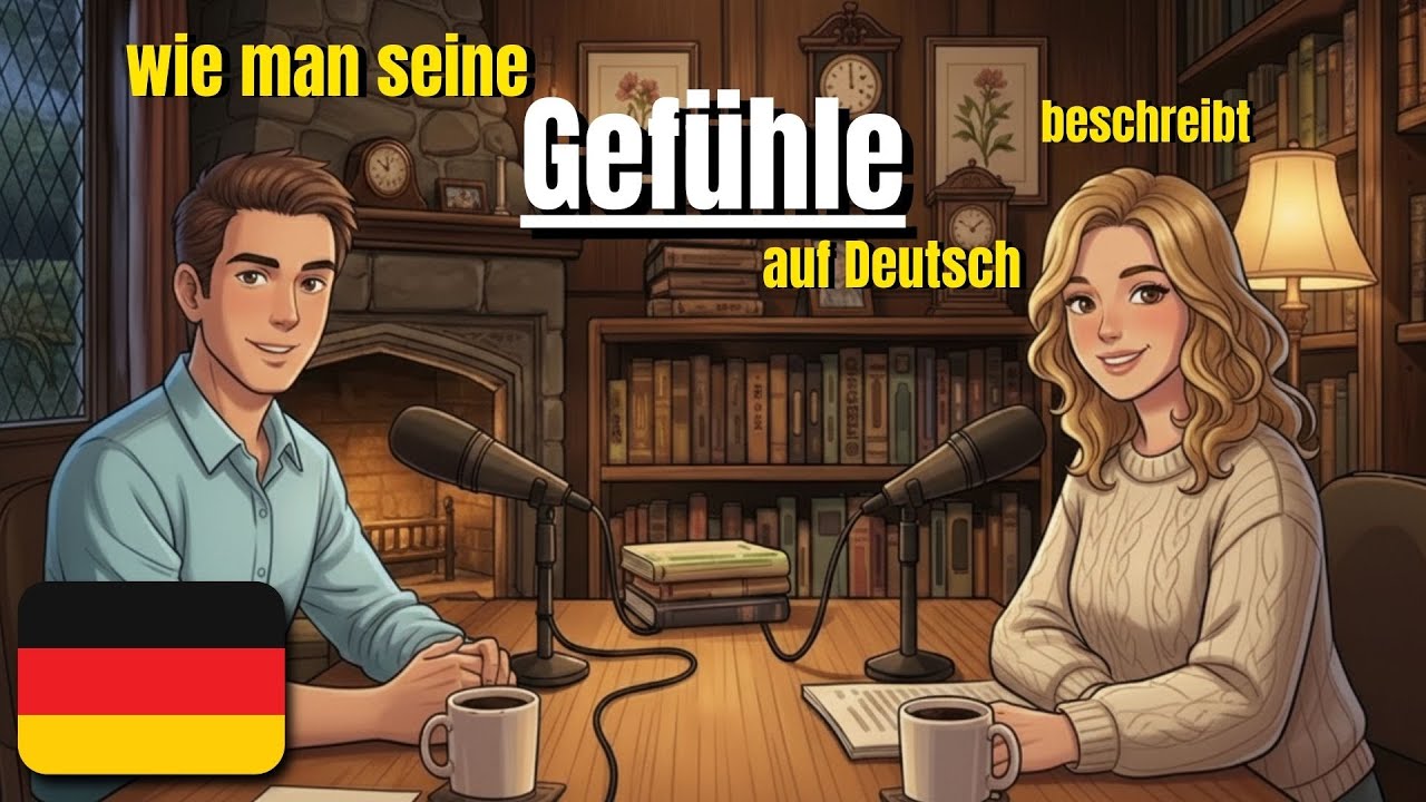 How to describe your feelings | German conversation exercise