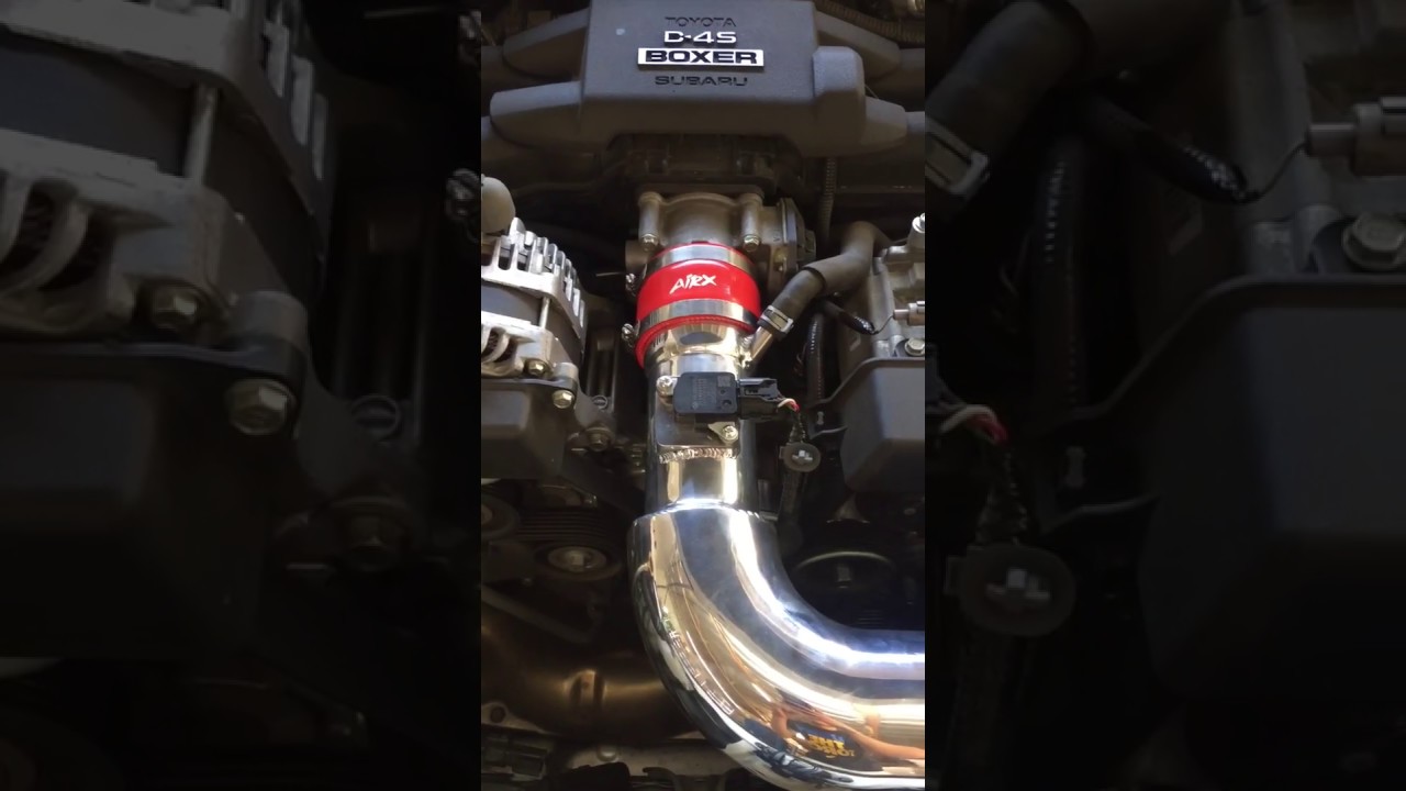 AirX Racing Heat Shield Air Intake Kit for 2013-2018 Scion FR-S & Subaru BRZ with 2.0L H4 Engine.