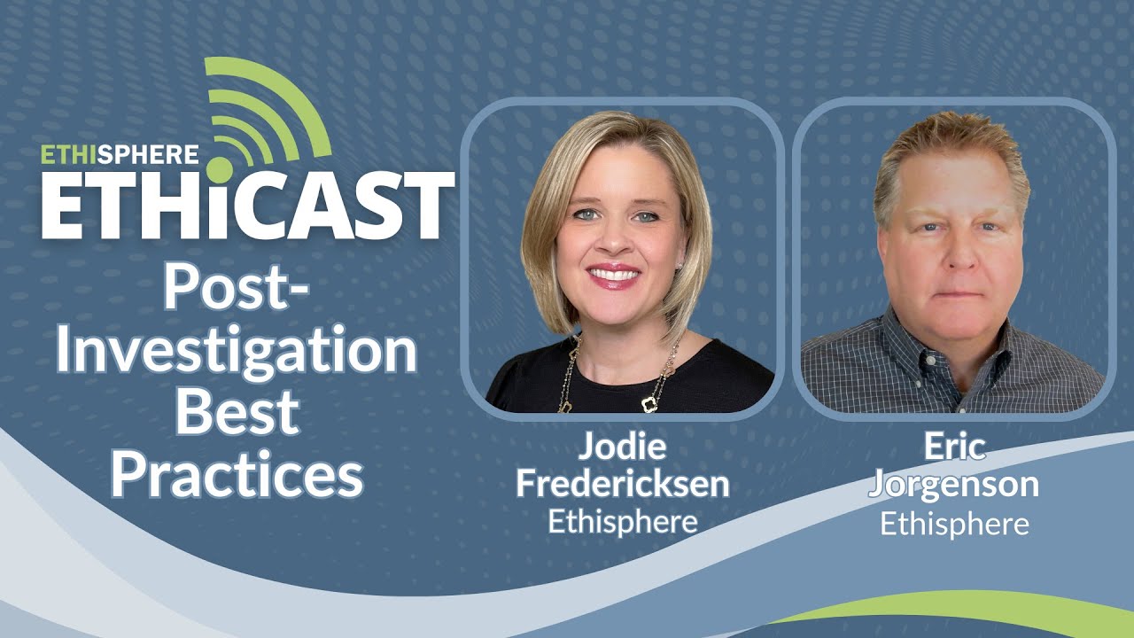 Post-Investigation Best Practices