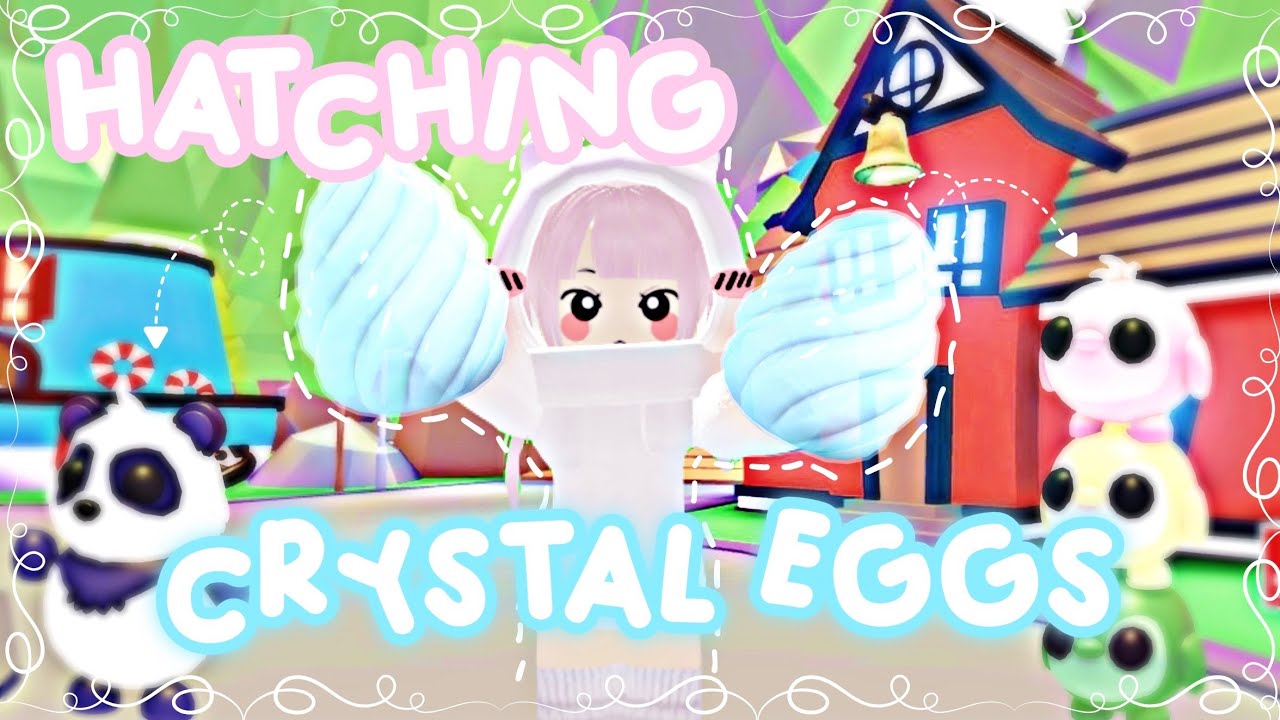 ᢉ𐭩 Hatching 15 CRYSTAL EGGS in Adopt Me! ⋆.˚ Was I lucky?! 𐔌՞. .՞𐦯