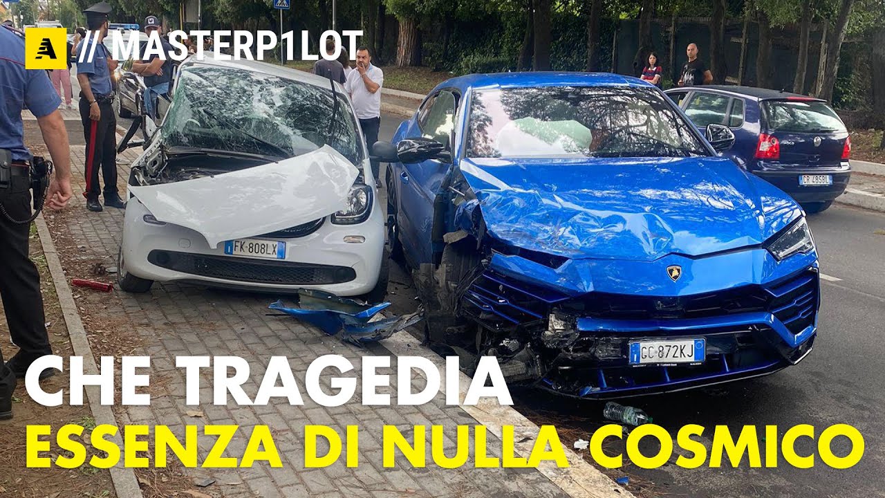 NESSUNO doveva fermare il padre di Manuel... | Incidente Urus - Smart a Roma