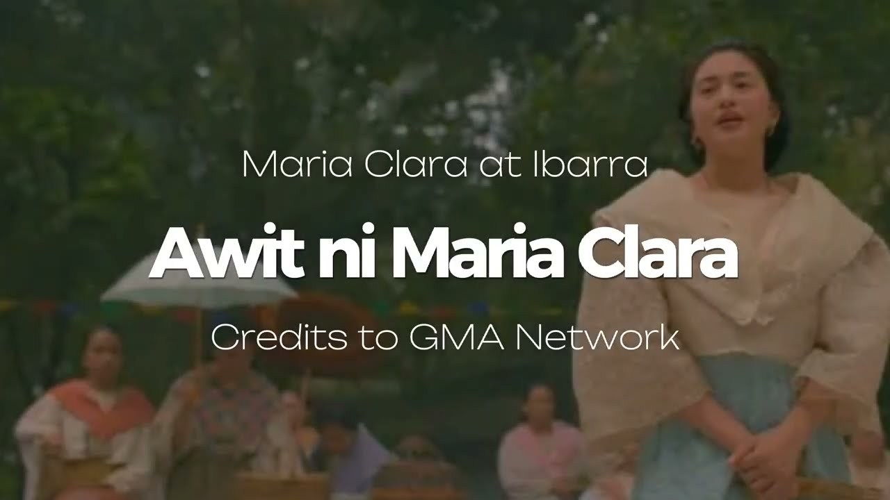 Awit ni Maria Clara (2) by Julie Anne San Jose | Life of MC | ©GMA Network | #mariaclaraatibarra