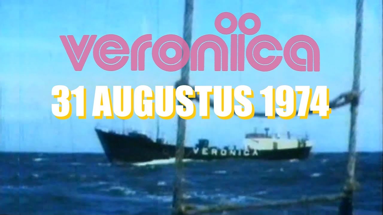 31 AUGUSTUS 1974 - ZEEZENDER RADIO VERONICA ZWIJGT 50 JAAR