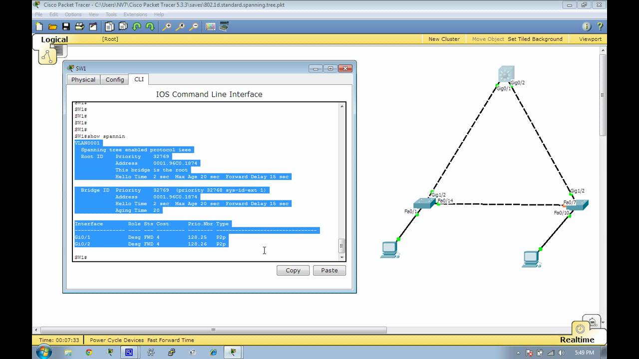 802.1d Spanning-Tree refresher