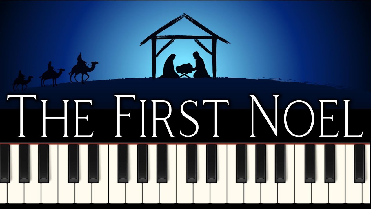 Easy Christmas Piano Play-along Tutorial: The First Noel