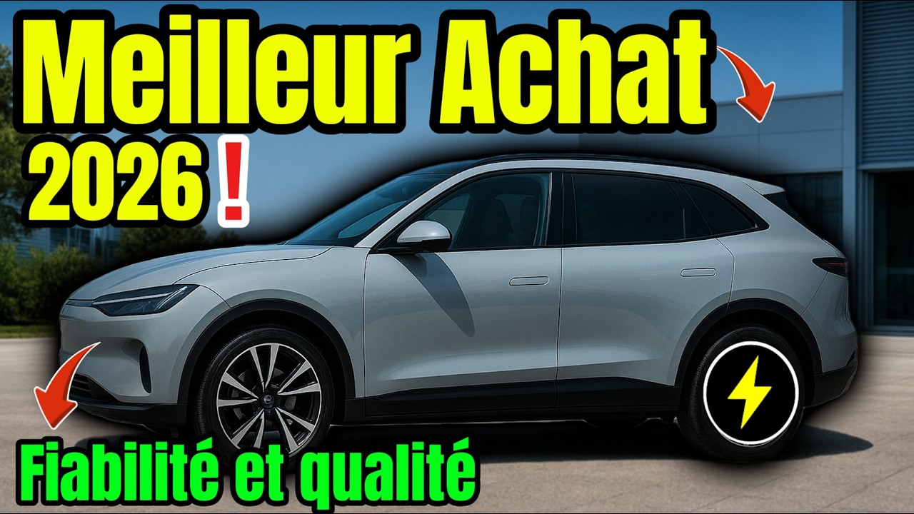 9 voitures &eacute;lectriques que je recommande pour 2026⚡La france est elle pr&ecirc;te ?