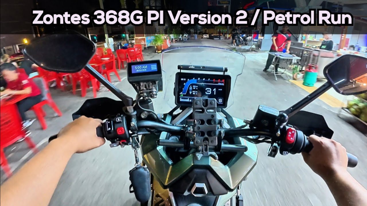 JB Petrol Run / V2 Zontes 368G PI Vs Agent Unit