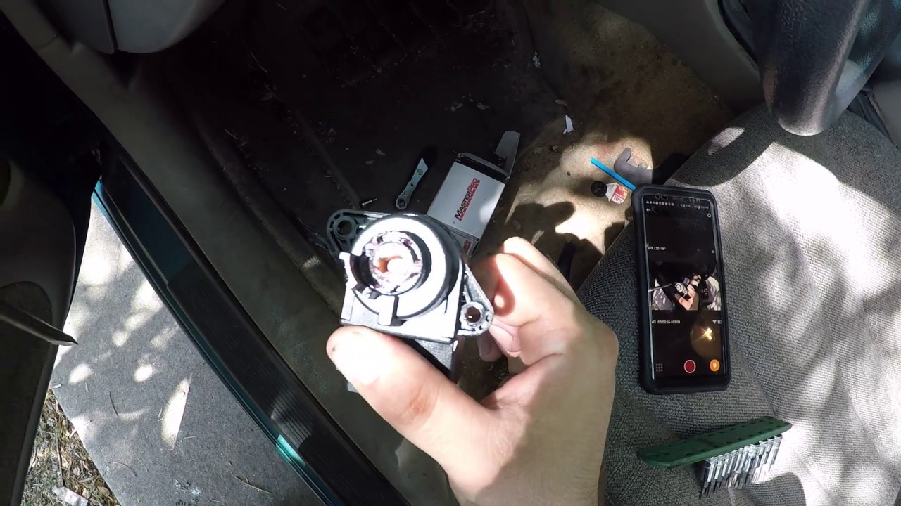 How to change a 1996 Pontiac Sunfire ignition switch