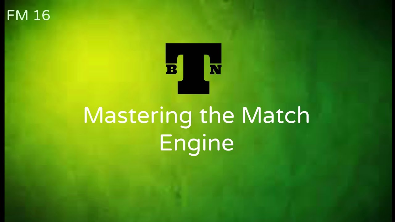 FM16 Мастеринг Match Engines Часть 1