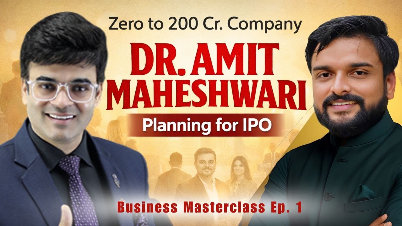 The REAL Reason Dr Amit Maheshwari's Company Went from Zero to ₹200 Cr