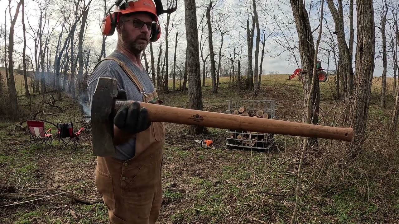 AI ain’t taking our job or providing the benefits we get. #farming #firewood #ai #homestead 