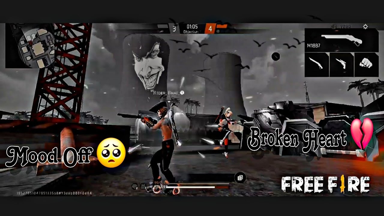 Free Fire Mood Off Sad Status 🥺Free Fire Broken Heart 💔 Sad Status 💘Ff Very Sad WhatsApp Status🥀#ff