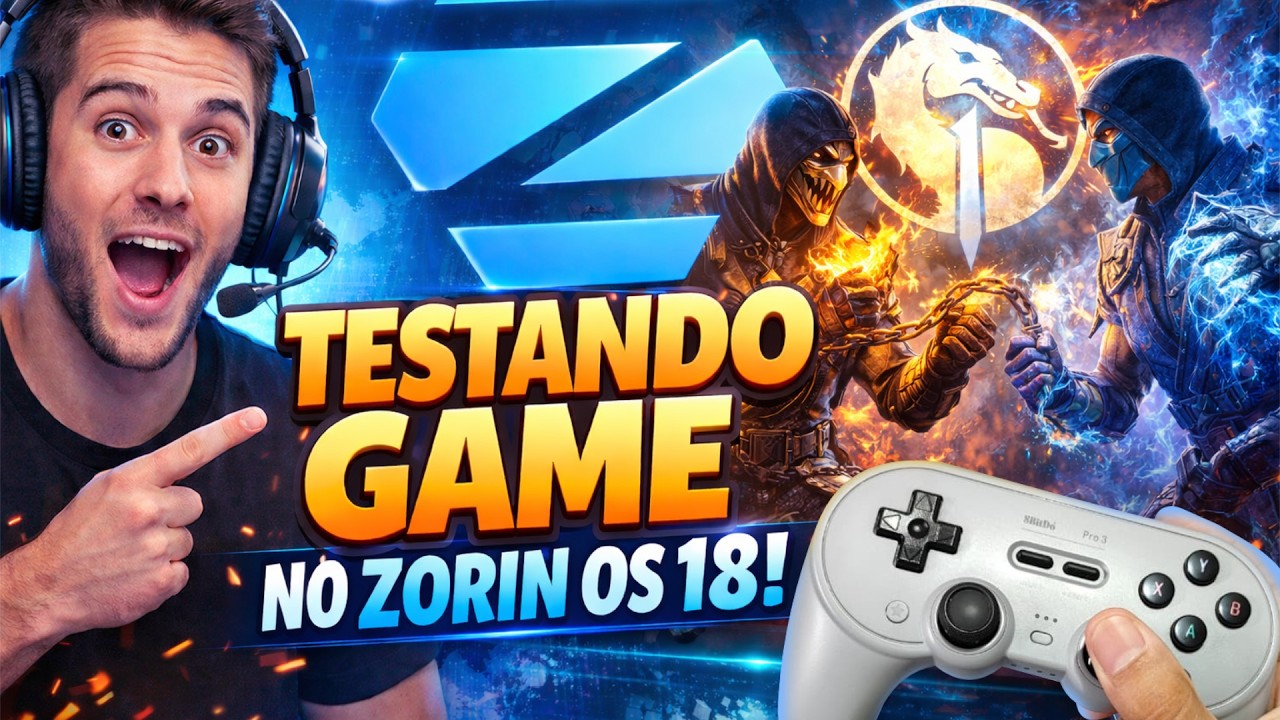 Jogos No Zorin Os 18 - Não Preciso Do Windows!