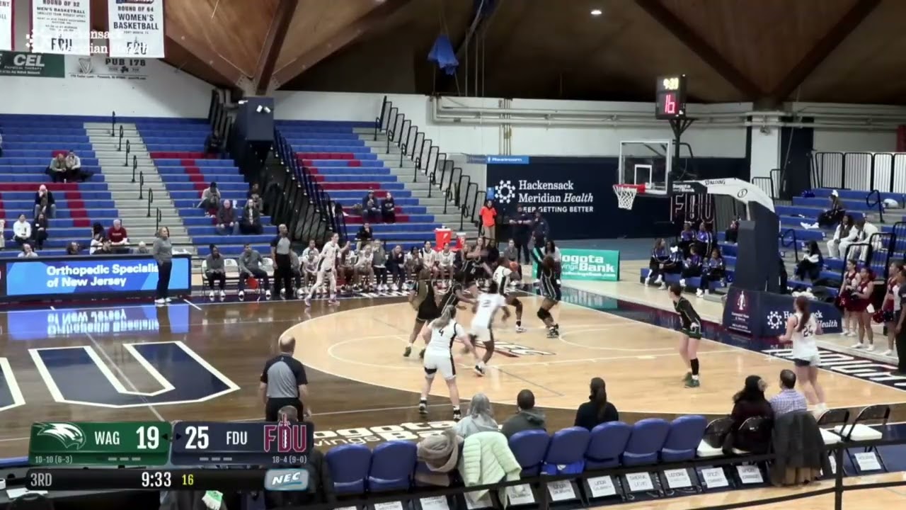FDU OUTLASTS WAGNER IN GRITTY BATTLE! FDU WINS 29TH STRAIGHT NEC GAME!!!