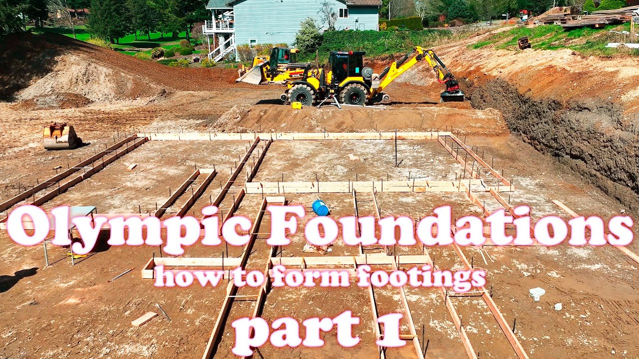 How to Form Footings part 1