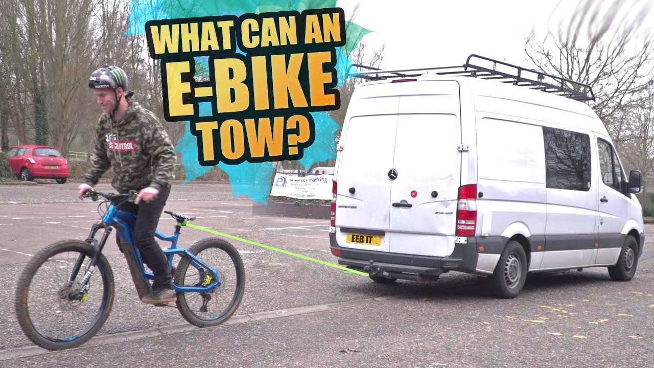 WHAT CAN IT TOW? - HOW POWERFUL IS AN ELECTRIC MOUNTAIN BIKE!