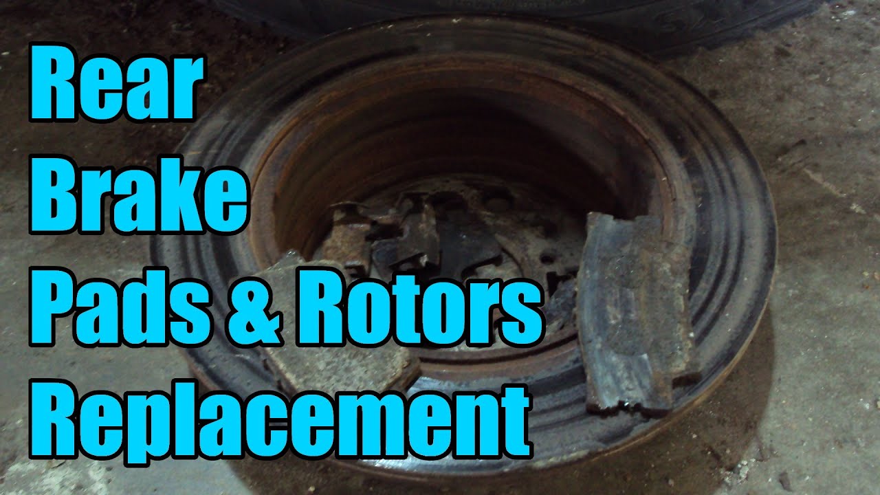 2007 Toyota Camry Rear Brake Pads and Rotor Replacement (Project Camille)