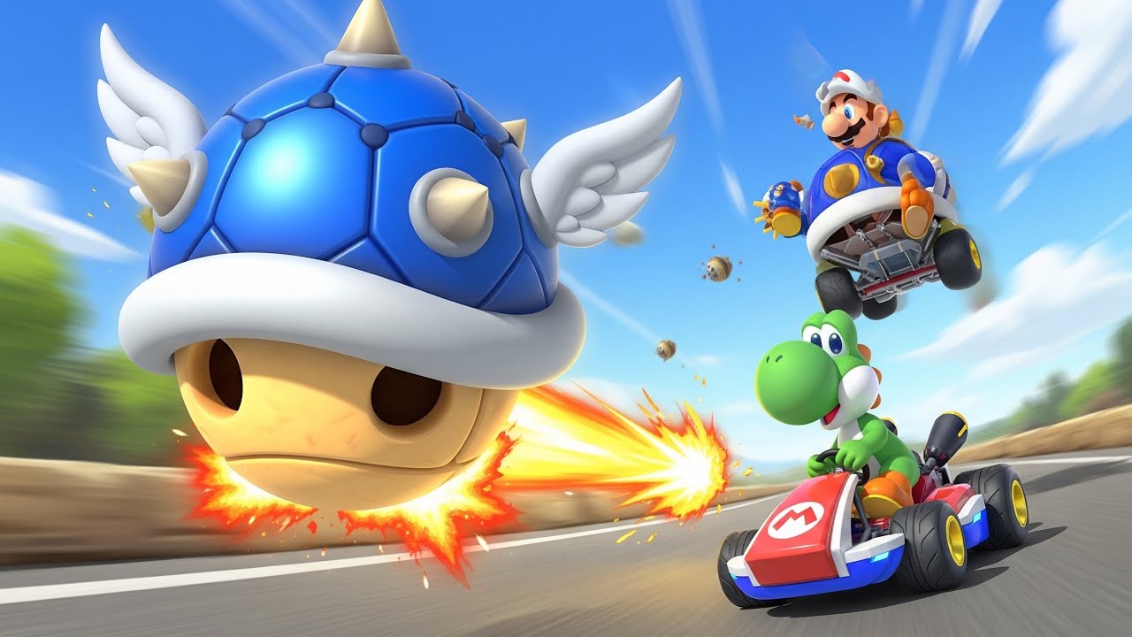 【瑪力歐賽車世界】躲開藍龜殼的10種方法！Switch2 
